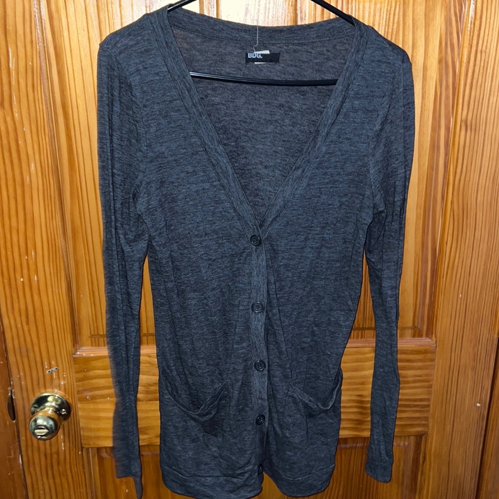 BDG Grey Cardigan Size M